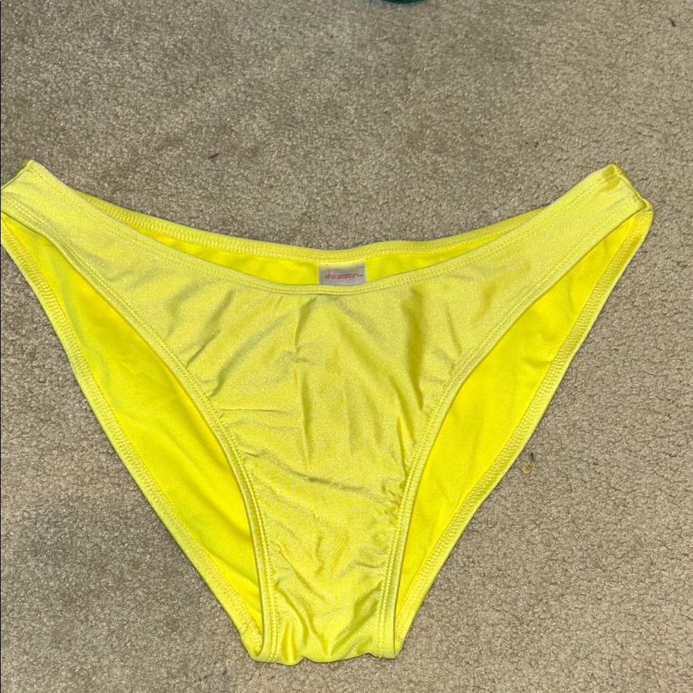 Xhilaration Yellow Swim Bottoms
